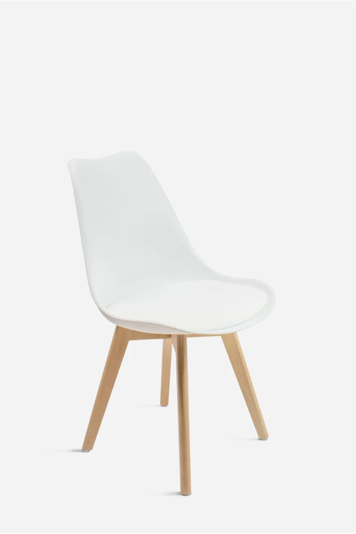 SILLA PP-MADERA BLANCA