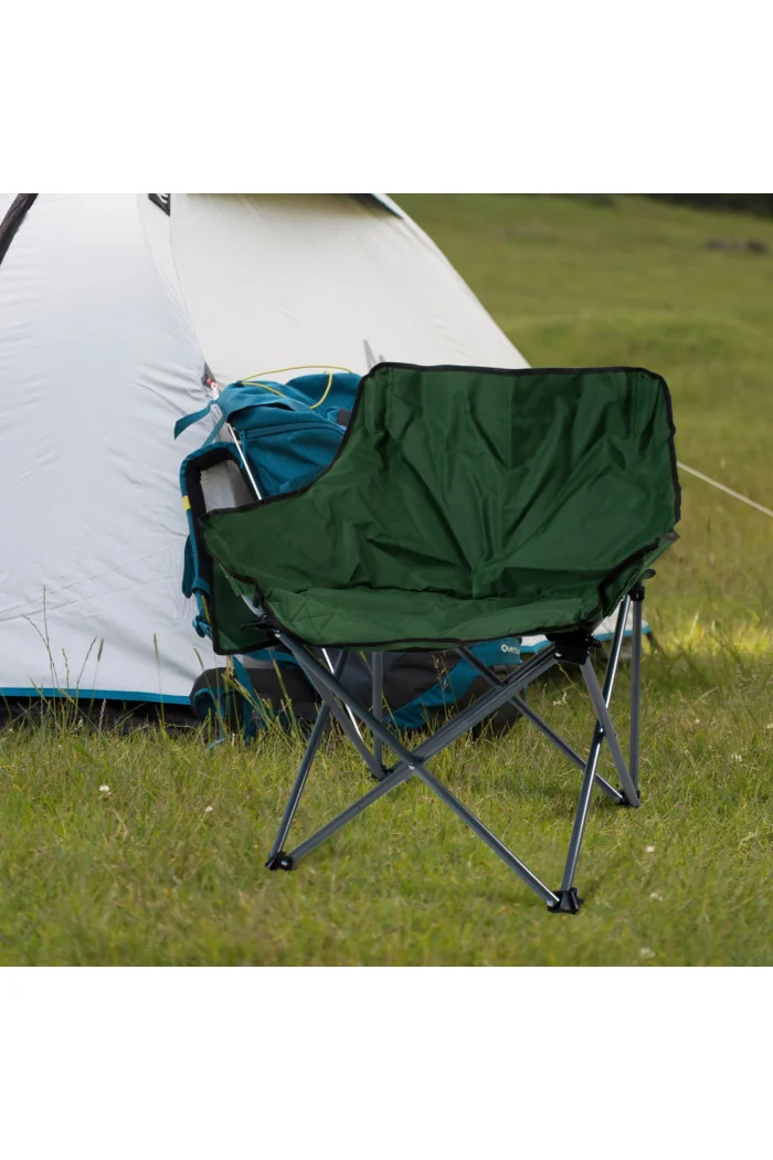 Silla de camping plegable - Verde