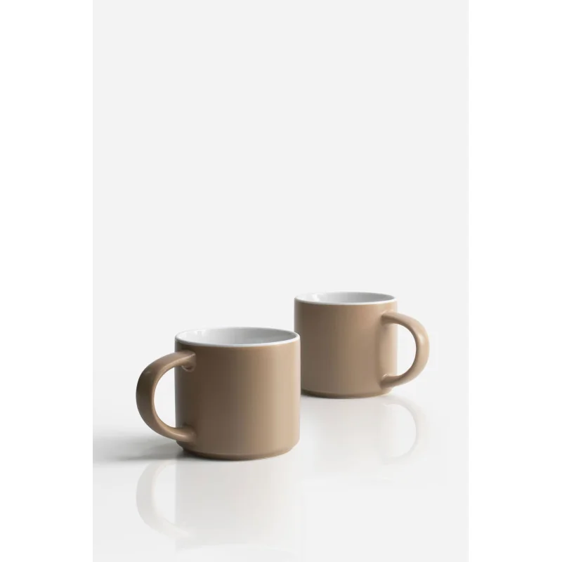 Pack de 2 Tazones Cerámica Mate