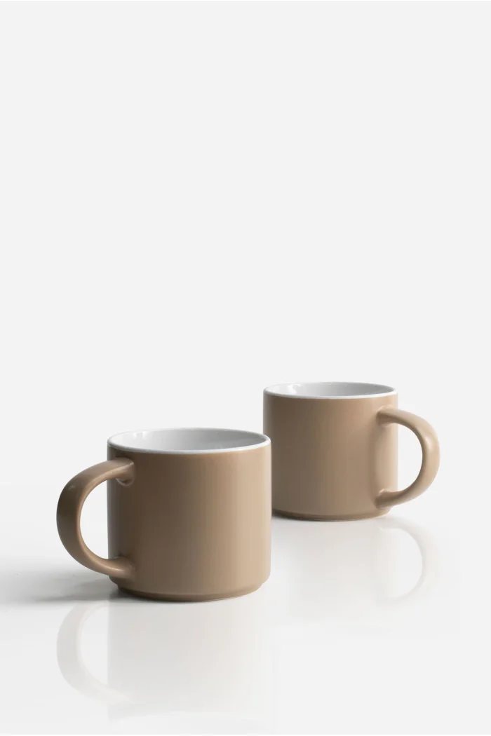 Pack de 2 Tazones Cerámica Mate