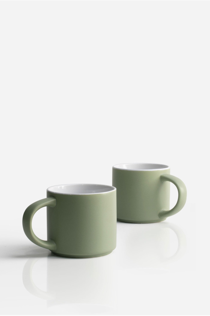 Pack de 2 Tazones Cerámica Mate