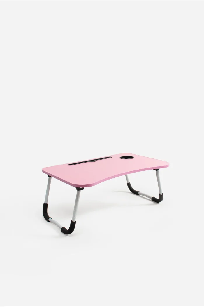 Bandeja de Cama Plegable con Posavasos (60x40x26 cm) - Varios Colores