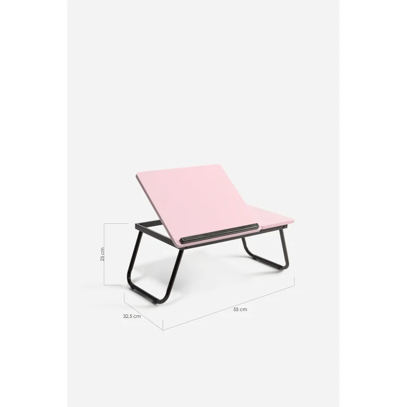 Bandeja de Cama Plegable con Bandeja Abatible (55x32,5x25 cm) - Varios Colores