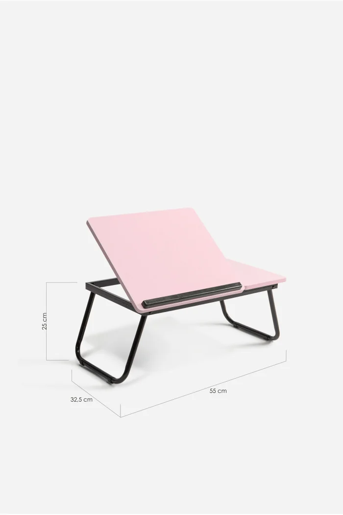 Bandeja de Cama Plegable con Bandeja Abatible (55x32,5x25 cm) - Varios Colores