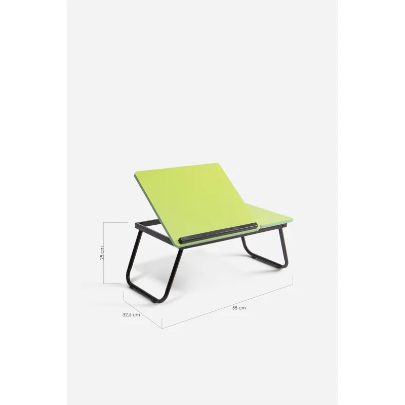 Bandeja de Cama Plegable con Bandeja Abatible (55x32,5x25 cm) - Varios Colores