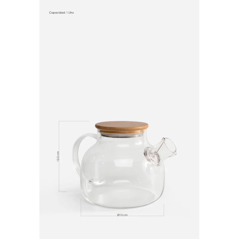 Tetera de Cristal ─ 1L