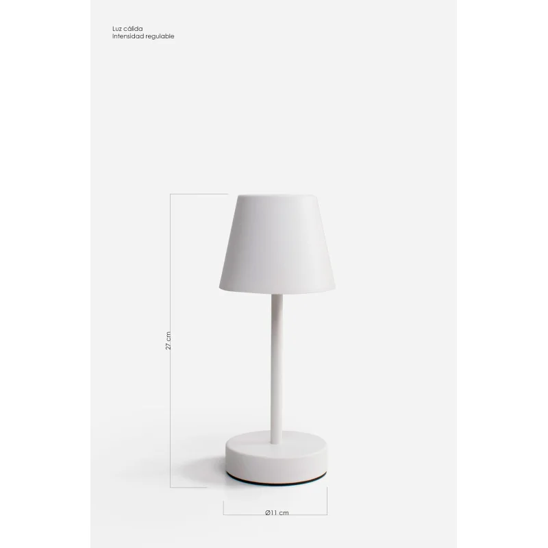 Lámpara Táctil USB Luz Cálida | 3 Colores - Seb