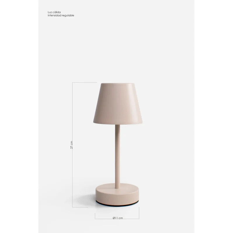 Lámpara Táctil USB Luz Cálida | 3 Colores - Seb