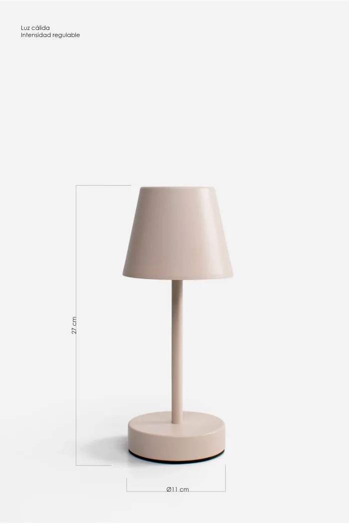 Lámpara Táctil USB Luz Cálida | 3 Colores - Seb