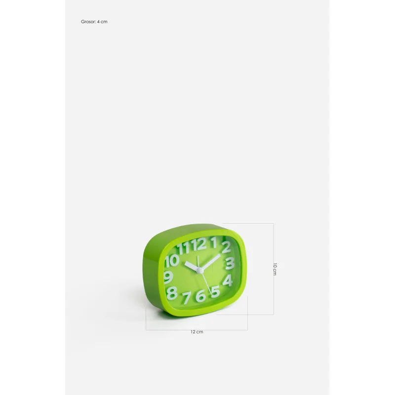 Reloj Despertador PP 12x4x10 cm – 2 Colores