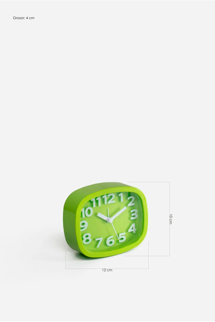 Reloj Despertador PP 12x4x10 cm – 2 Colores