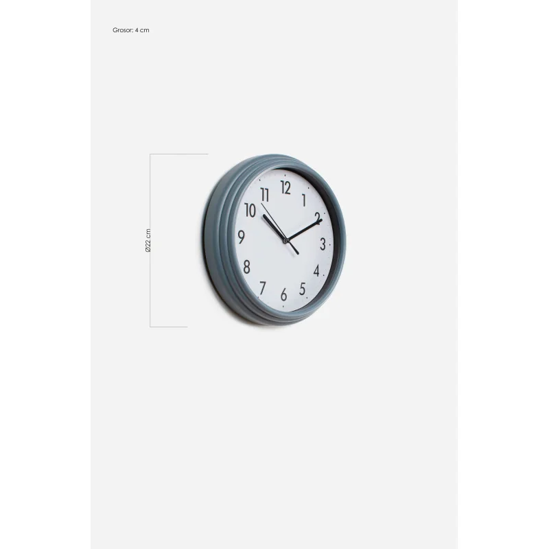 Reloj de Pared Ø22 cm ─ 2 Colores