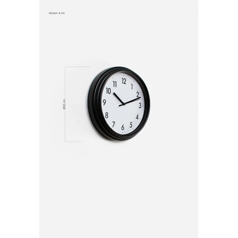 Reloj de Pared Ø22 cm ─ 2 Colores
