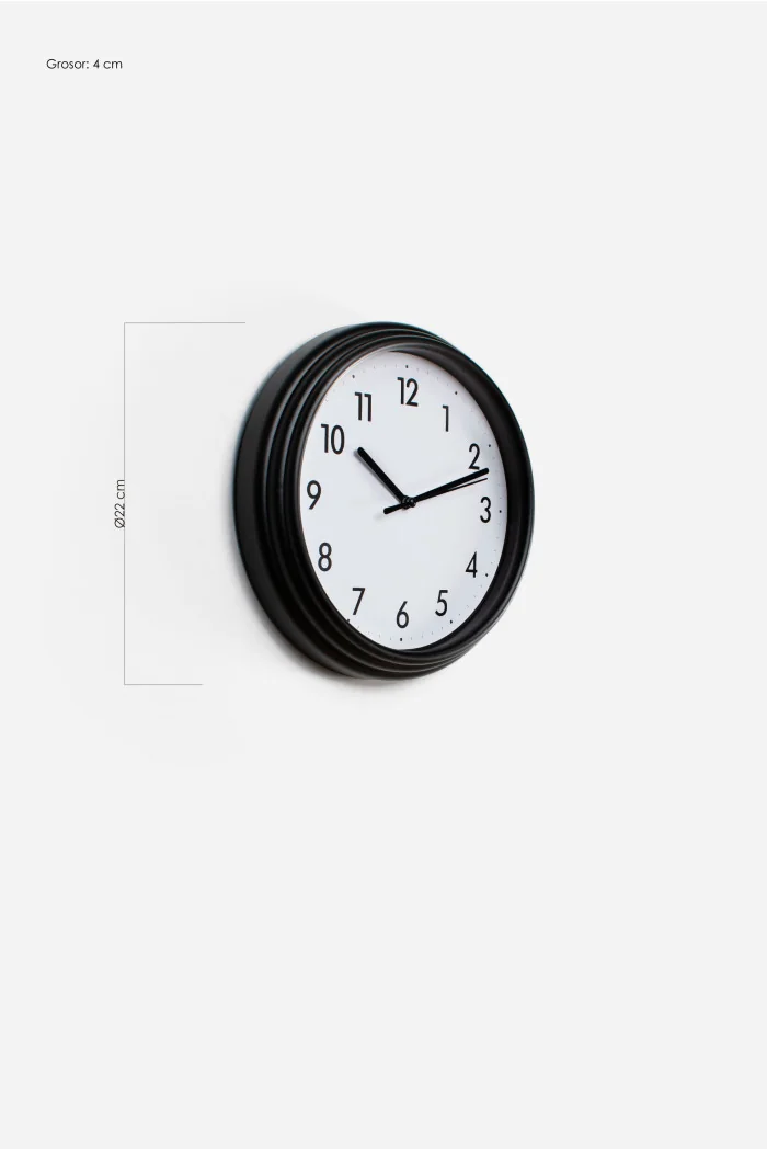 Reloj de Pared Ø22 cm ─ 2 Colores
