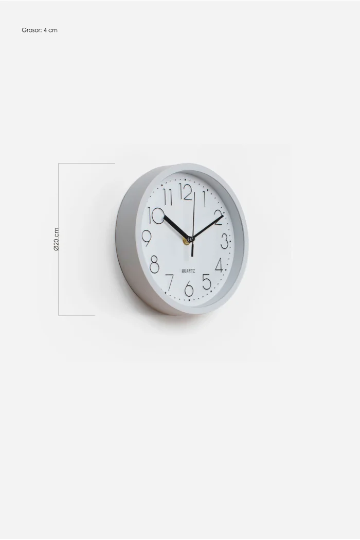 Reloj de Pared Ø20 cm ─ 2 Colores