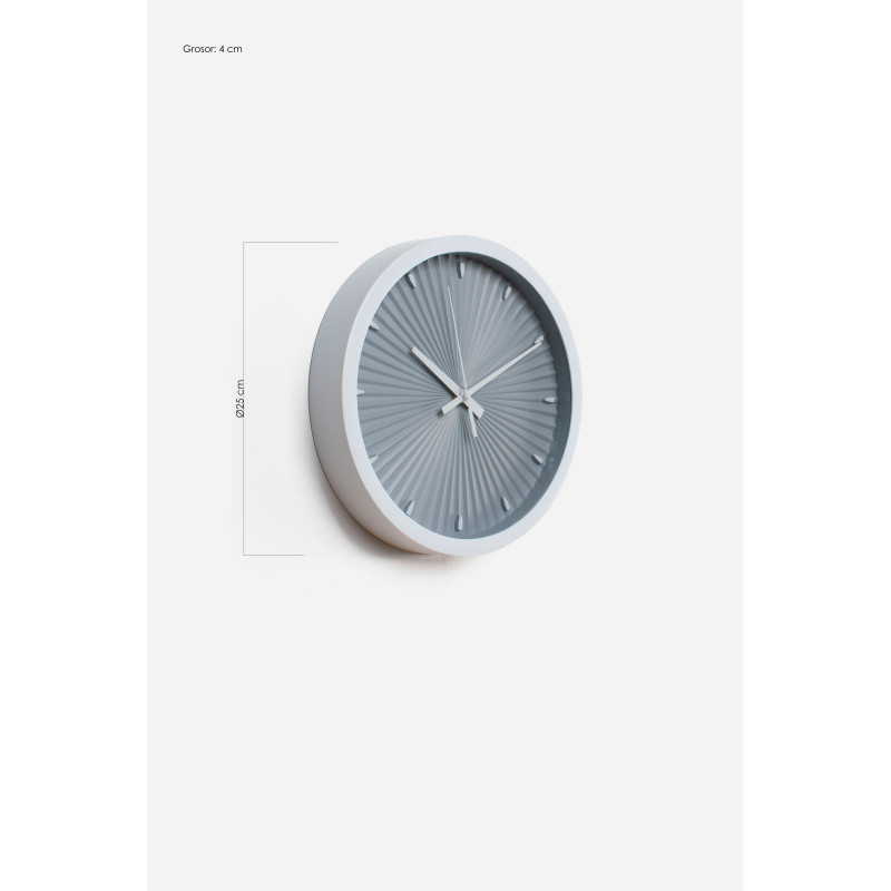 Reloj de Pared Ø25x4cm─ 2 Colores