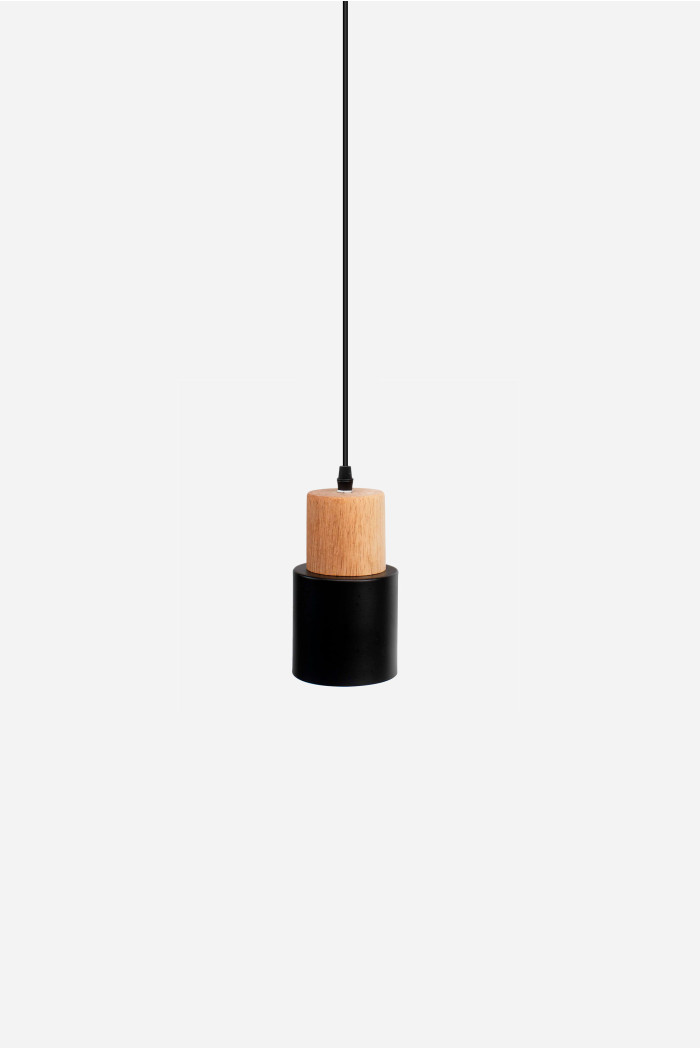 Lámpara de Techo en Aluminio y Madera - Golda