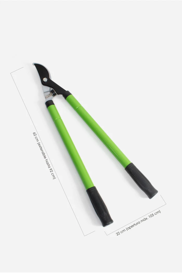 Tijeras de Poda de Mango Extensible - Metal 22x62/92 cm