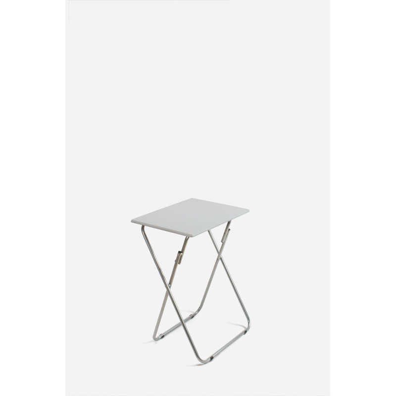 MESA DE MADERA PLEGABLE RECTANGULAR - 48X38X66 cm