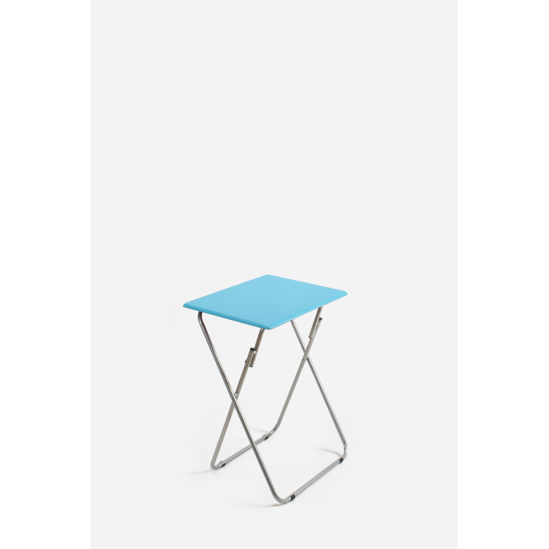 MESA DE MADERA PLEGABLE RECTANGULAR - 48X38X66 cm