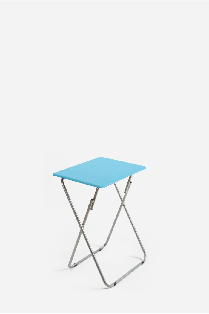 MESA DE MADERA PLEGABLE RECTANGULAR - 48X38X66 cm