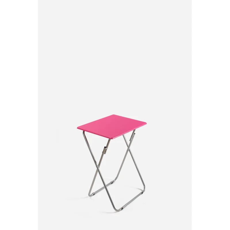 MESA DE MADERA PLEGABLE RECTANGULAR - 48X38X66 cm