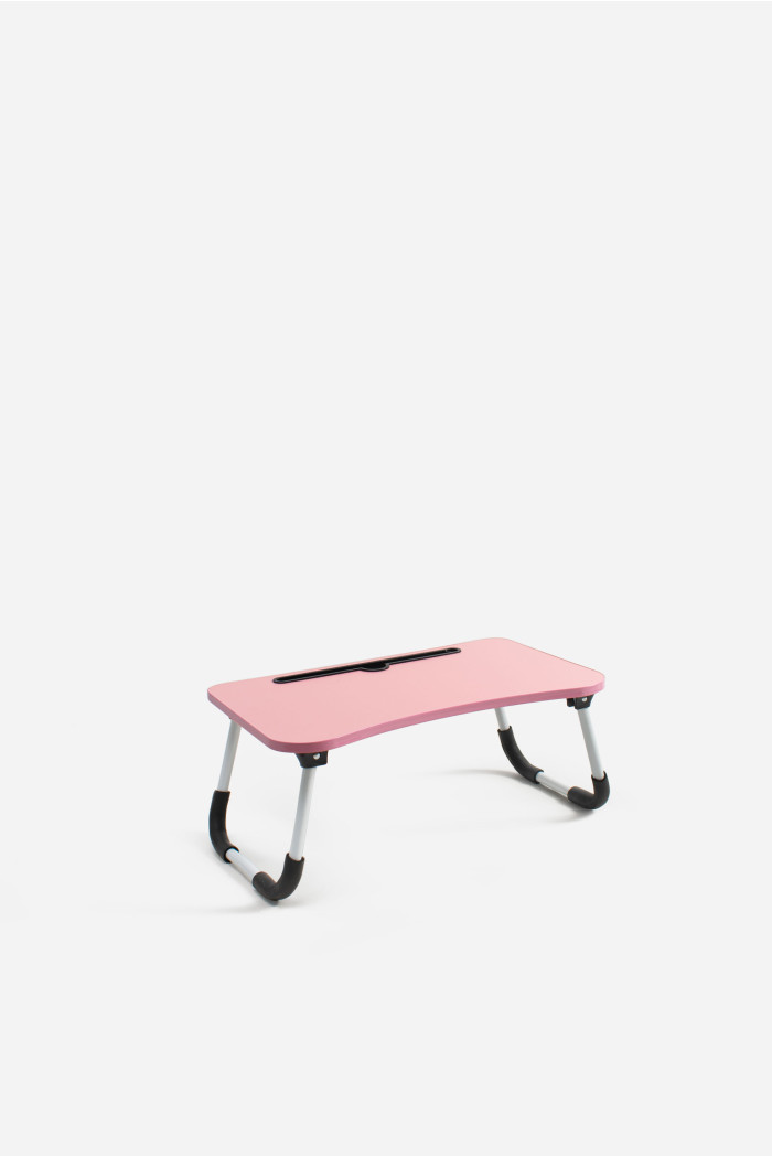 Bandeja de Cama Plegable con Soporte para Tablet (50x30x22 cm) - Varios Tonos