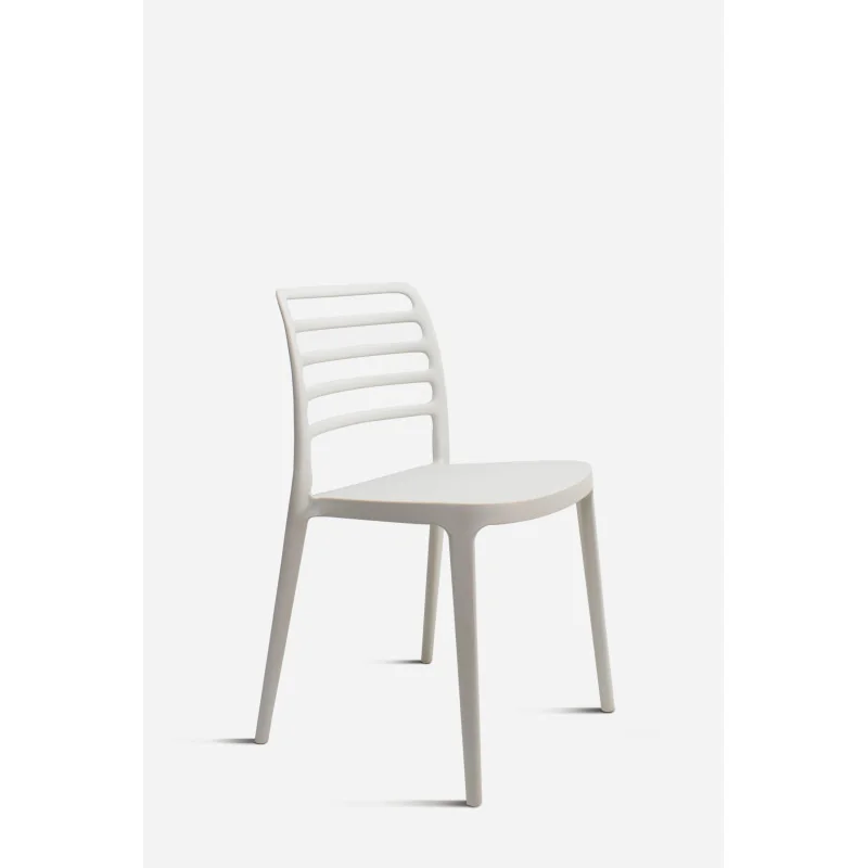 Silla de Comedor de 42x53x80 cm Nour -blanca