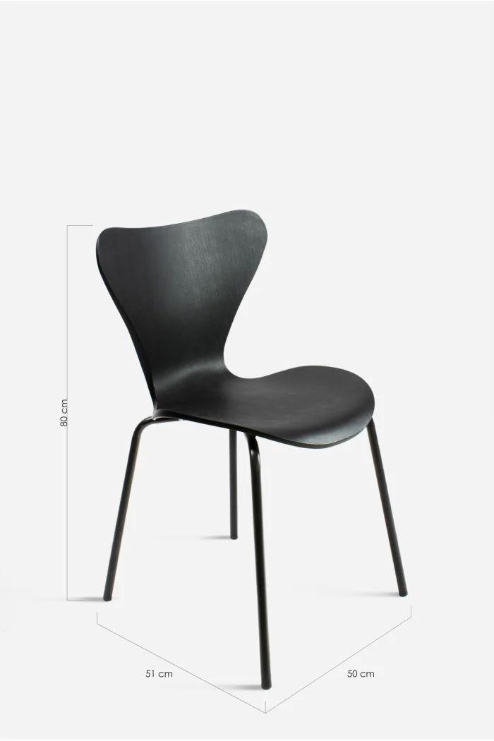 Silla de Comedor de 50x51x80 cm- Roma