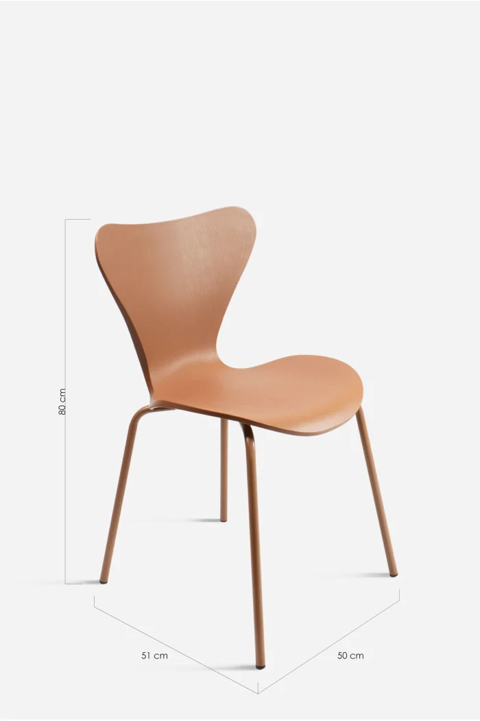Silla de Comedor de 50x51x80 cm- Roma
