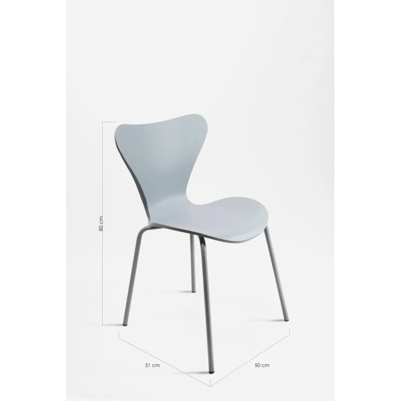 Silla de Comedor de 50x51x80 cm- Roma