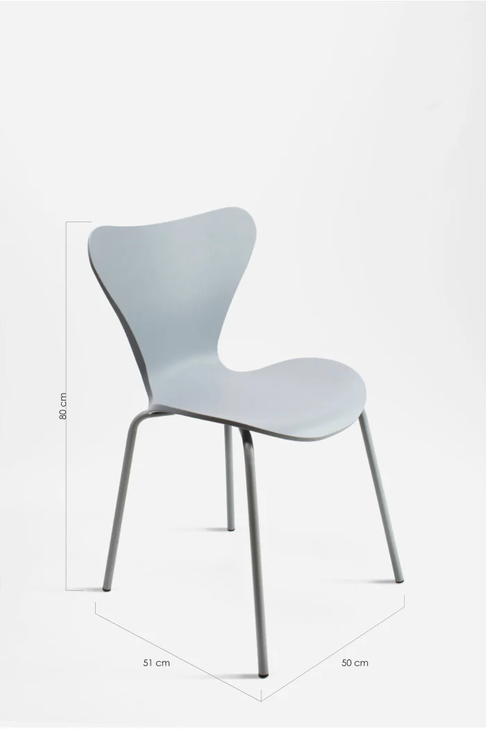 Silla de Comedor de 50x51x80 cm- Roma