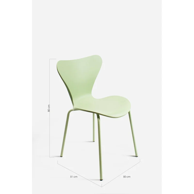 Silla de Comedor de 50x51x80 cm- Roma