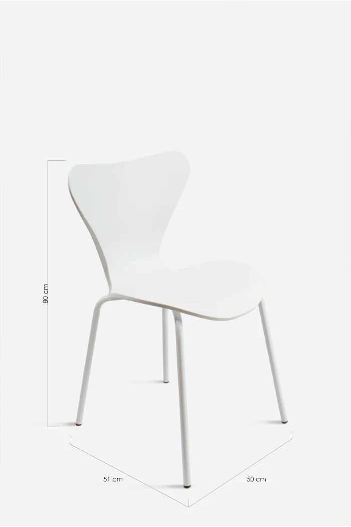 Silla de Comedor de 50x51x80 cm- Roma
