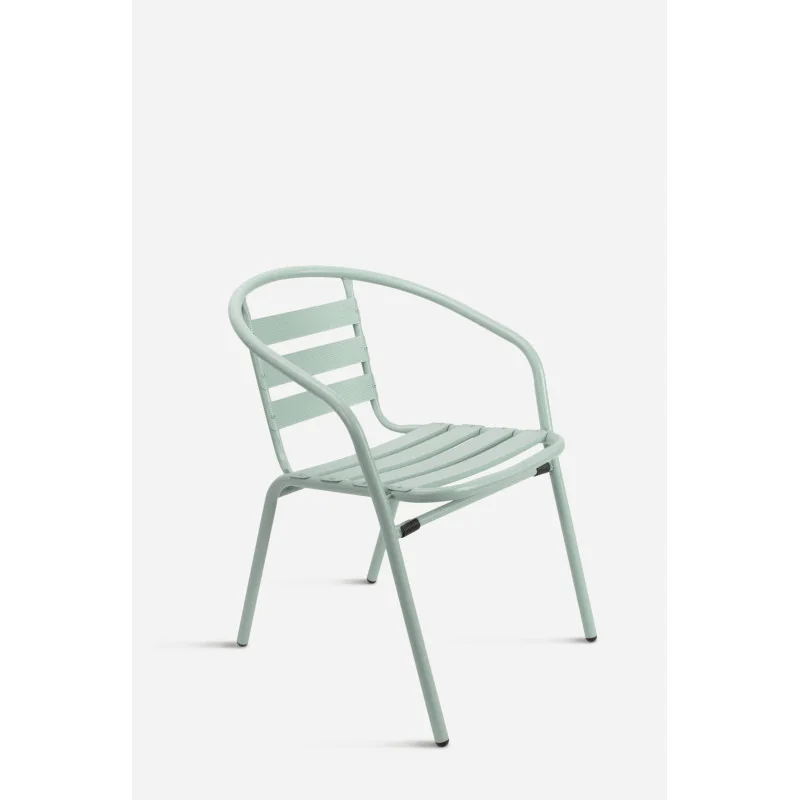 Silla de Jardín Aluminio-Ulma-verde pistacho