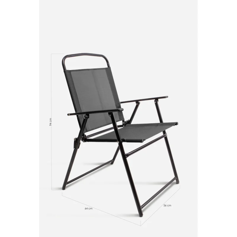 Silla Metálica Plegable con Lona - Altan