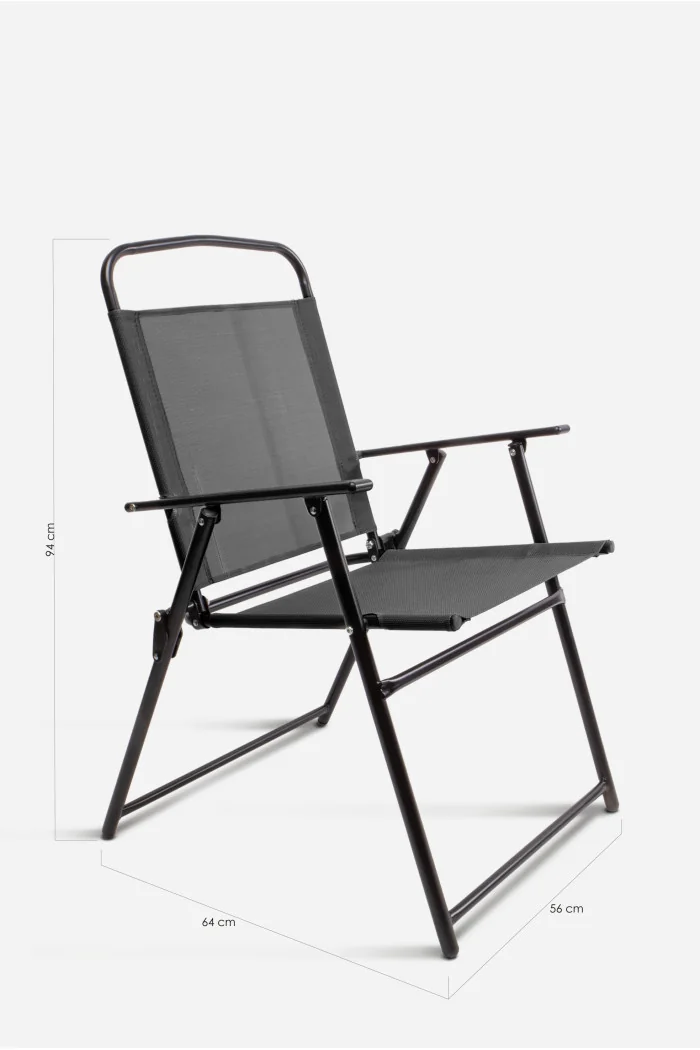 Silla Metálica Plegable con Lona - Altan