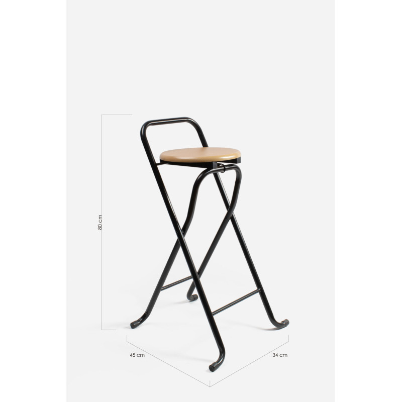 Taburete Alto Plegable