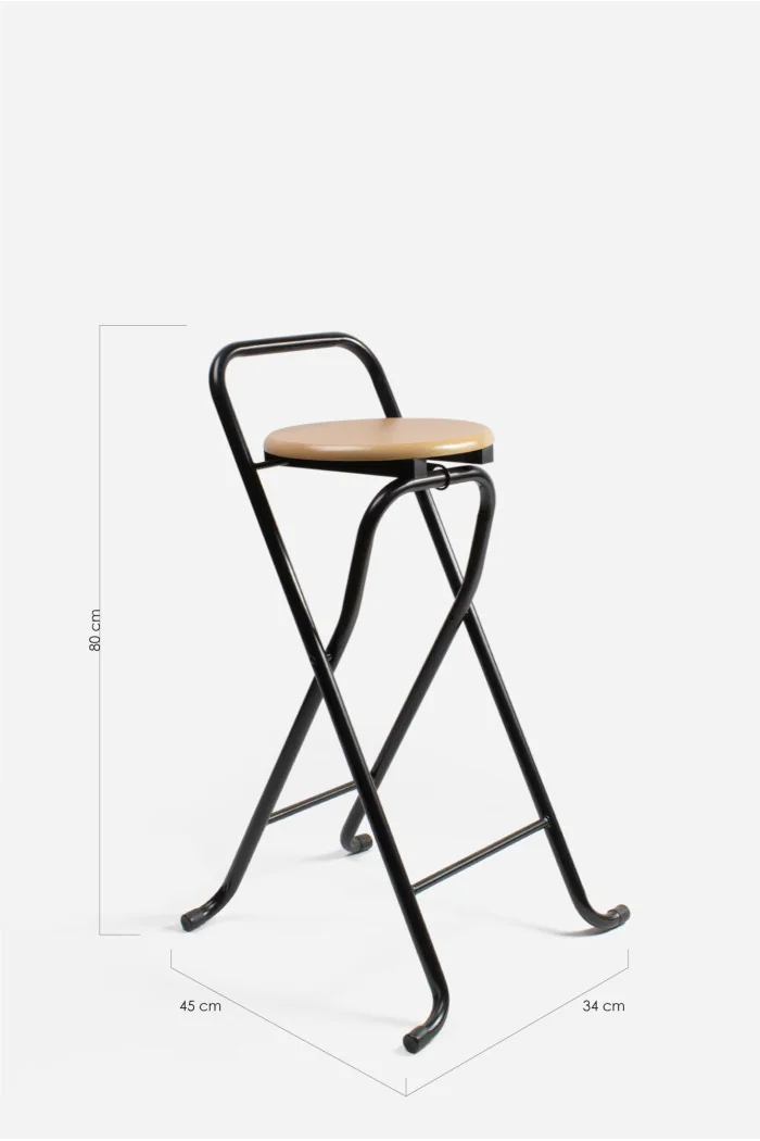 Taburete Alto Plegable