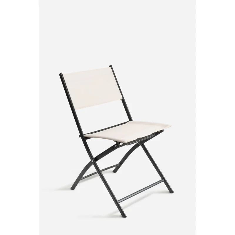 Silla Plegable de Lona y Metal