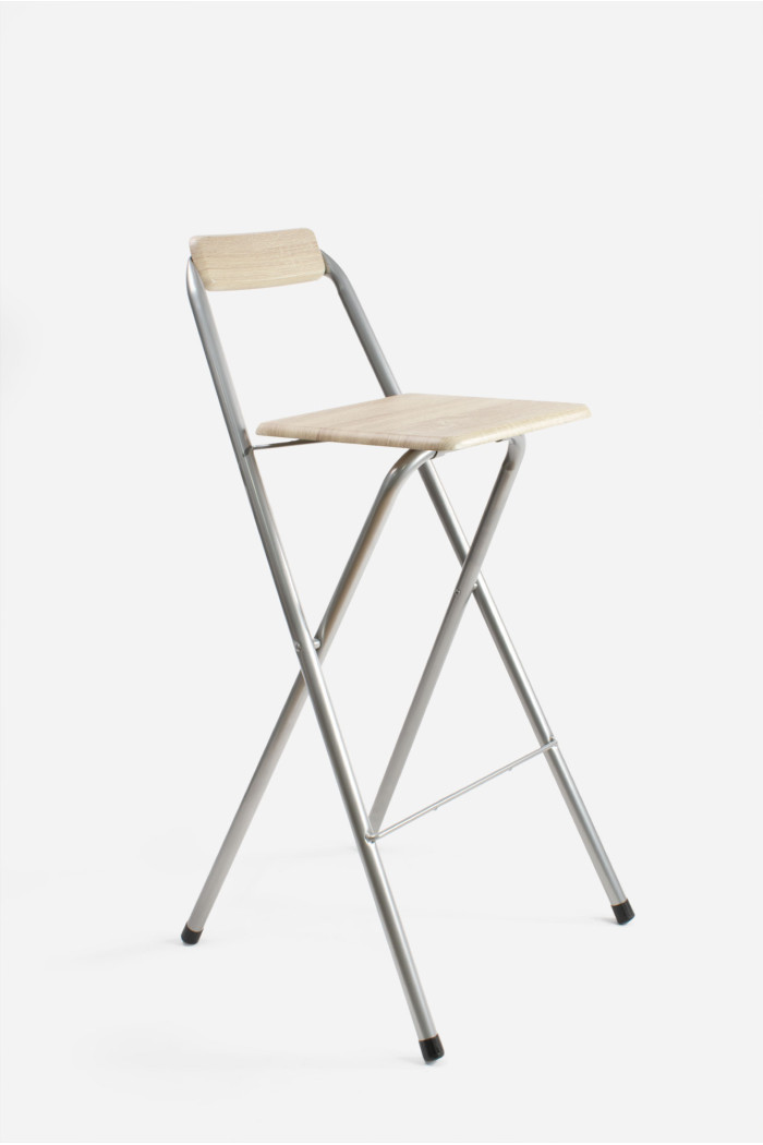 Taburete Alto Plegable Cuadrado