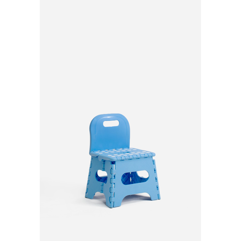 TABURETE PVC PLEGABLE CON RESPALDO