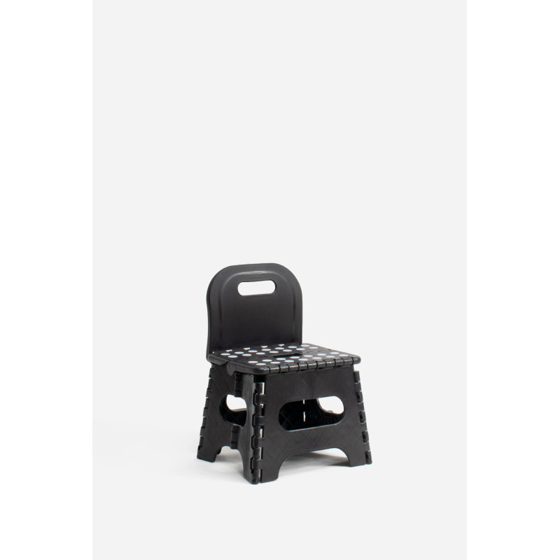 TABURETE PVC PLEGABLE CON RESPALDO