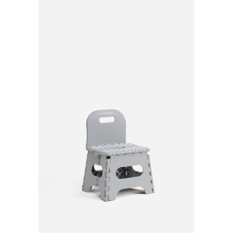 TABURETE PVC PLEGABLE CON RESPALDO