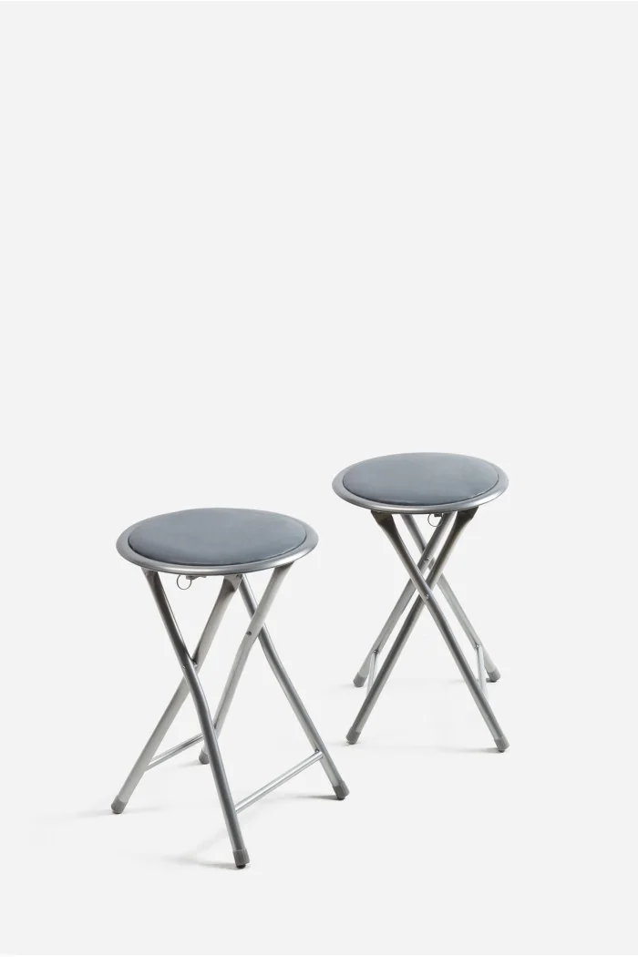 Taburete Bajo Plegable de Aluminio | The Secret Home