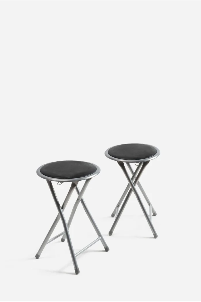 Taburete Bajo Plegable de Aluminio | The Secret Home