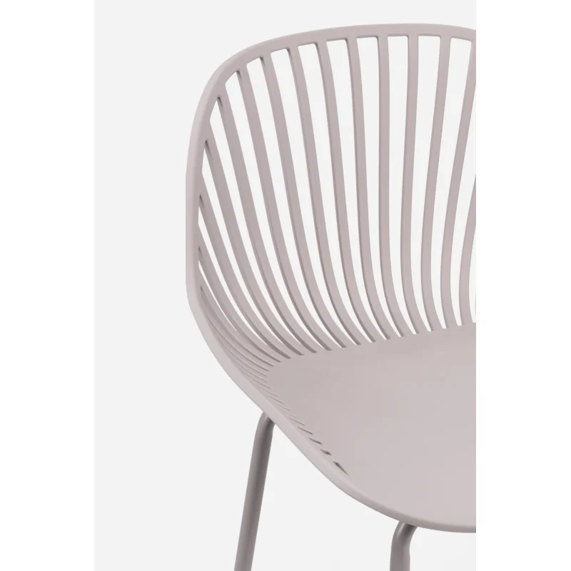 Taburete de Cocina Alto de Polipropileno - Elif