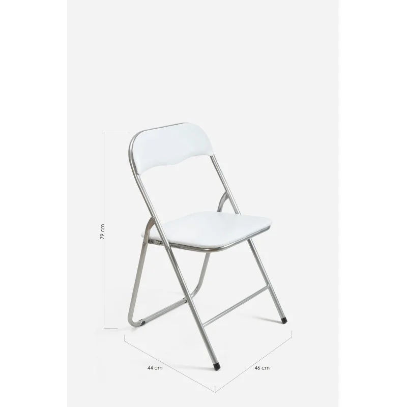 Silla de metal plegable acolchada Roxy Classic
