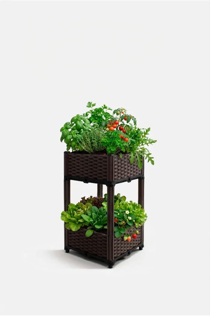 Huerto Urbano de Dos Niveles