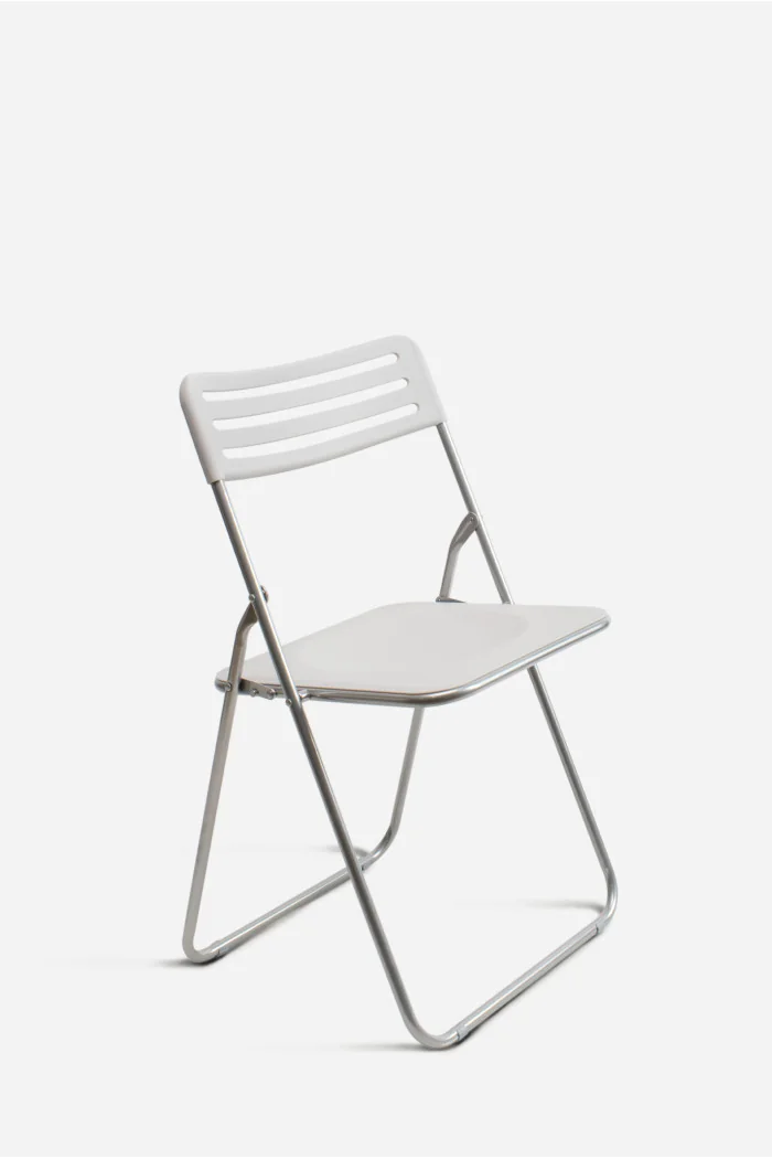 Silla Plegable de Metal Negra - Ahorra Comprando en Pack